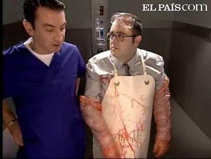 Una escena de 'Fibrilando', la esencia de 'Camera Café', pero en un hospital