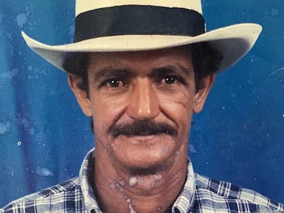 El líder social Alconides Vallejo Álvarez, de 64 años.