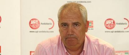 El líder de CC OO en Andalucía, Francisco Carbonero.