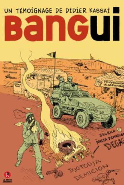 Cómic de Didier Kassaï sobre el conflicto de la República Centroafricana.