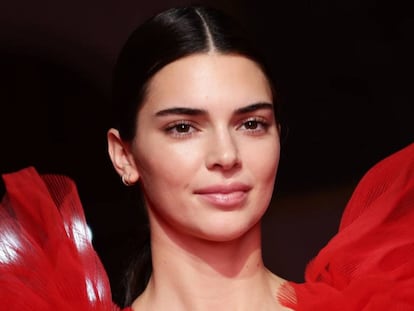 Kendall Jenner en una pasarela de Roma, Italia, en 2019.