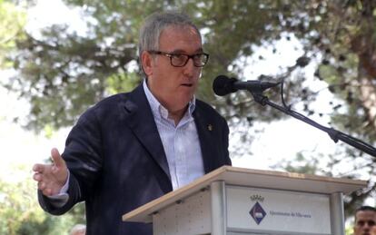 Josep Poblet, alcalde de Vila-seca y Presidente de la Diputaci&oacute;n de Tarragona por CiU.