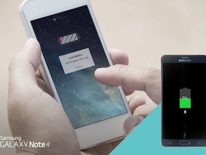El kit oficial de batería y cargador externo del Samsung Galaxy Note 4 ya es una realidad