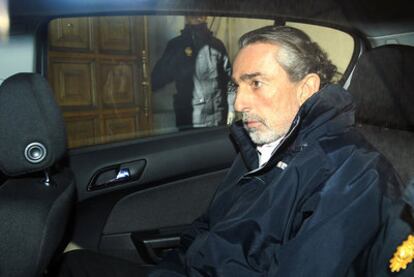 Francisco Correa, a la salida del Tribunal Superior de Justicia de Madrid, el pasado enero.