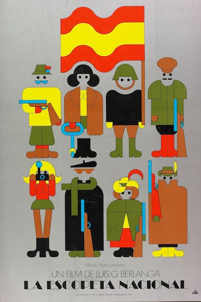 Cartel de la película 'La escopeta nacional', de Luis García Berlanga.