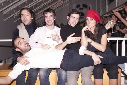 Jaime Llambias, Gabo Begué, Javier de la Higuera, Raquel Sánchez y Álvaro Guitiérrez.