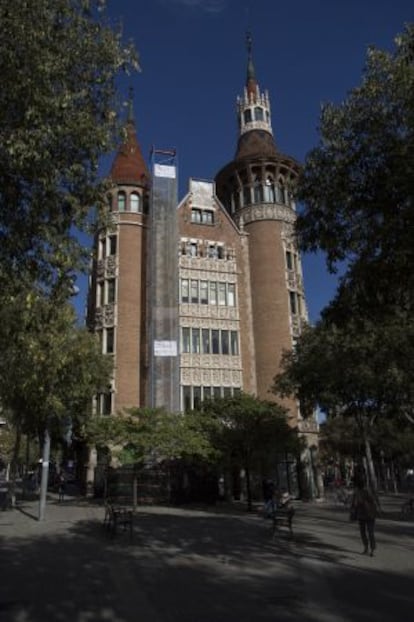 Fachada principal del edificio creado por Puig i Cadafalch