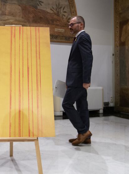 El vicepresidente del Parlament, Josep Costa, en una imagen de archivo