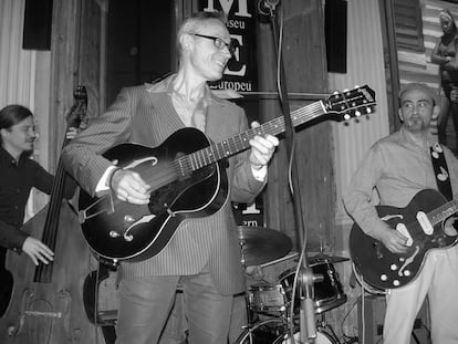 El guitarrista Amadeu Casas en una de sus actuaciones.