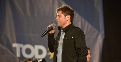 En la imagen, el gobernador de la provincia de Buenos Aires, Axel Kicillof.