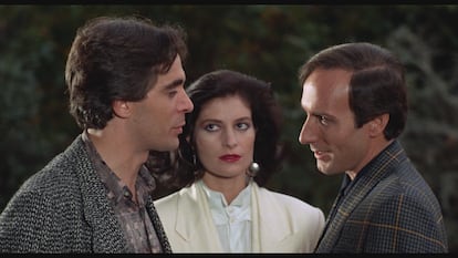 Nacho Martínez, Assumpta Serna y Eusebio Poncela en 'Matador'.