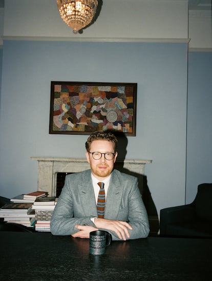 Nicholas Cullinan en su despacho.