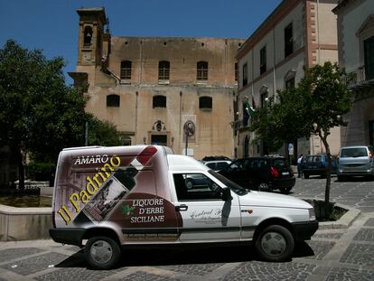 Una imagen del pueblo siciliano de Corleone, en 1979.