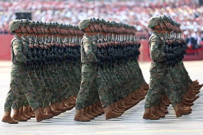 El presidente Xi Jinping aseguró que China es hoy una nación fuerte, que no teme a nadie y está preparada para asumir un papel de liderazgo global.
