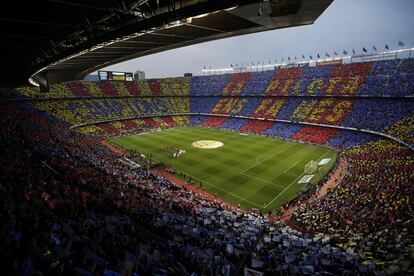 El clásico de Liga de mayo de 2018 en el Camp Nou.