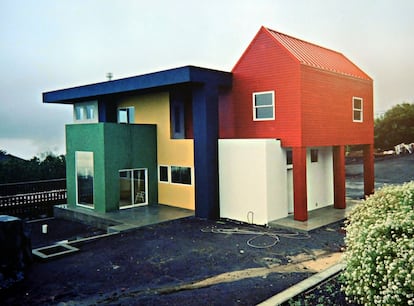 Casa Maui, en Hawái, proyectada por
Ettore Sottsass.