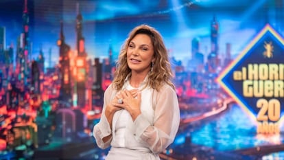 Mar Flores, en 'El hormiguero'.