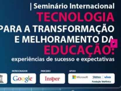 EL PAÍS discute as tendências da tecnologia a favor da educação