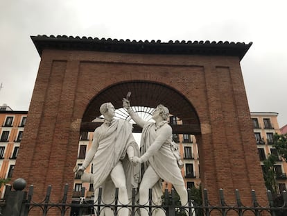 Plaza del Dos de Mayo en Madrid. A.R.V