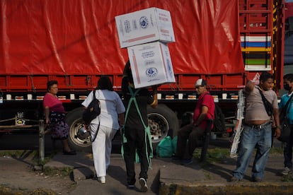 mercado La Tiendona de San Salvador, el mayor centro de abastecimientos de El Salvador