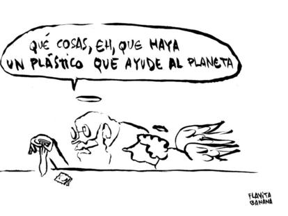 Los plásticos, según Flavita Banana