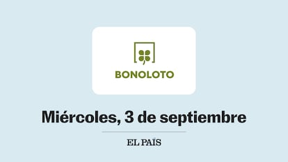 Bonoloto sorteo miércoles 3 septiembre 2025