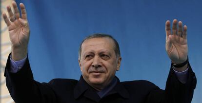 Presidente de Turquía, Recep Tayyip Erdogan.