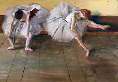 Bailarinas, de Edgar Degas.