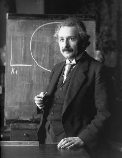 Albert Einstein, en 1921.