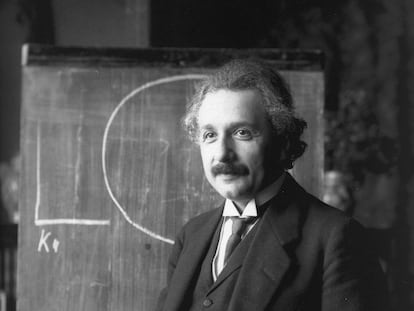 Albert Einstein, en 1921.