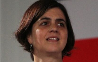 A ministra Claudia Pascual.