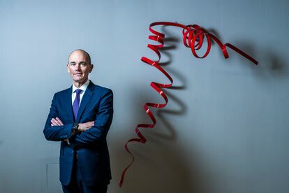 Bob Sternfels, socio director de McKinsey, en la sede de la empresa en Madrid.