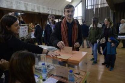 El líder regional de Podemos, José Manuel López.