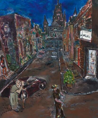 'Bahia', una de las obras que el músico Bob Dylan, en la página web del Statens Museum for Kunst (Dinamarca)