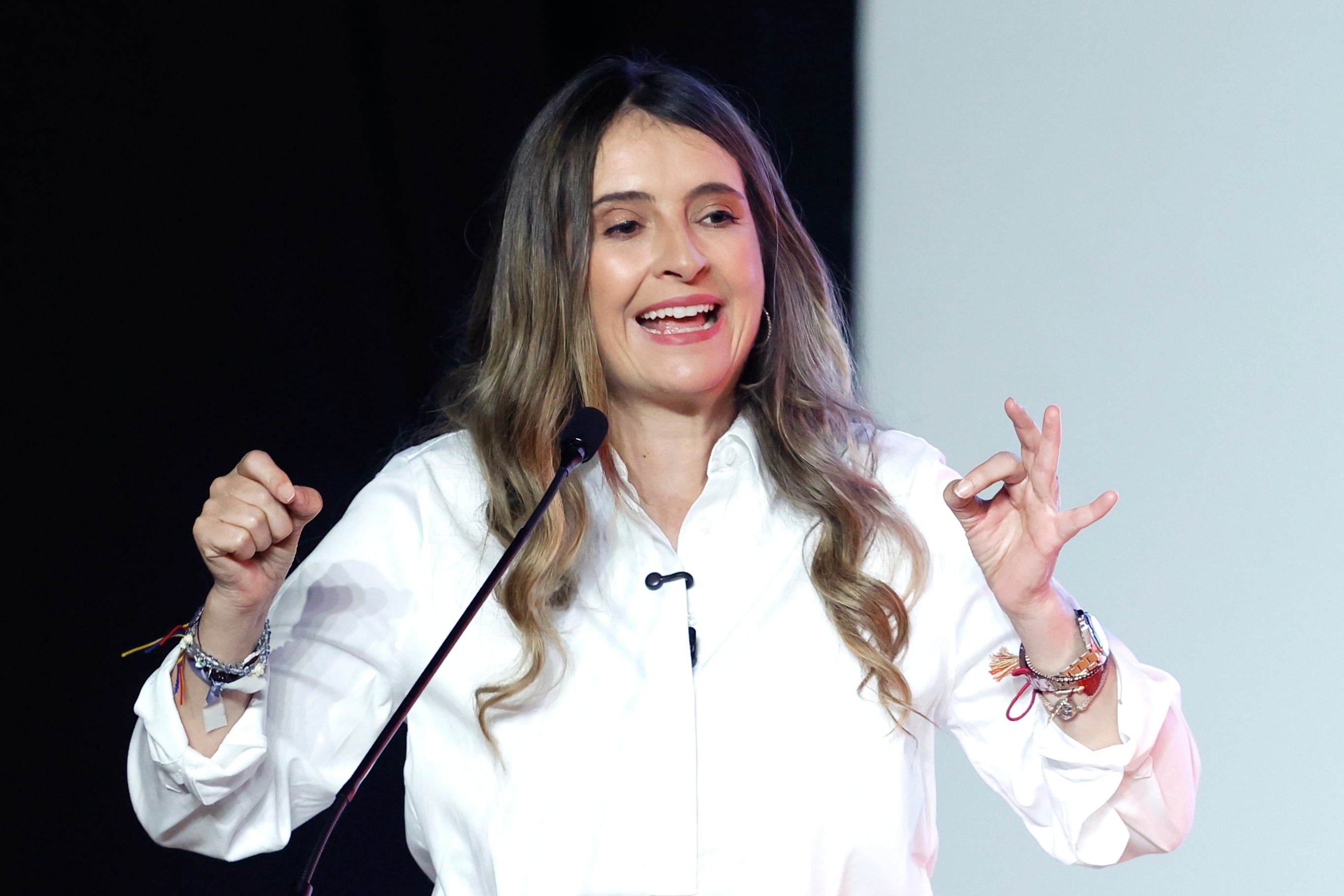 Más fracking, más militares, menos impuestos: el programa de Paloma Valencia refleja las fórmulas clásicas de la derecha