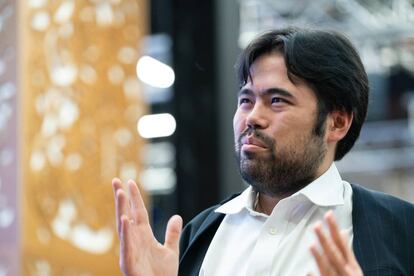 Hikaru Nakamura, el pasado dicienbre, durante el Mundial de Rápidas de Moscú