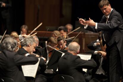 Christian Thielemann, al frente de la Filarmónica de Viena.