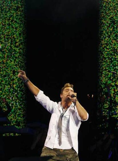 David Bisbal, el mes pasado en la plaza de toros de Las Ventas.