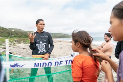 Christian Intriago, director del proyecto Caparazón de Niños