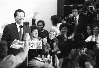 Luis Donaldo Colosio, en una fotografía de archivo.