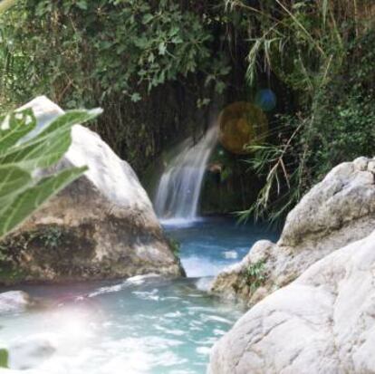 Cascadas del Algar, en Alicante.