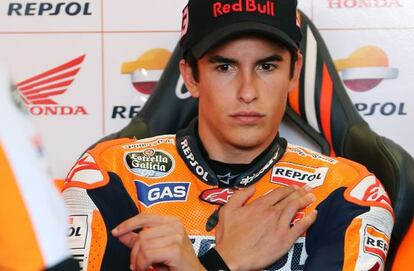 Márquez, en Silverstone