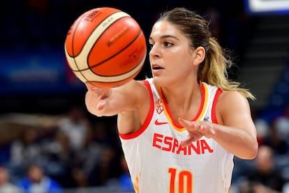 Marta Xargay, en el Eurobasket de 2019
