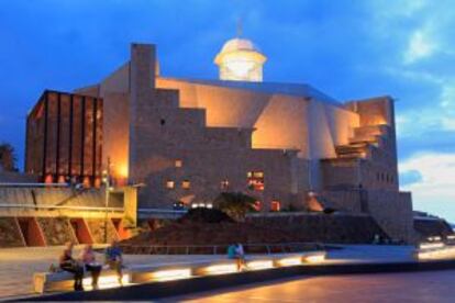 El Auditorio Alfredo Kraus, en Las Palmas de Gran Canaria.