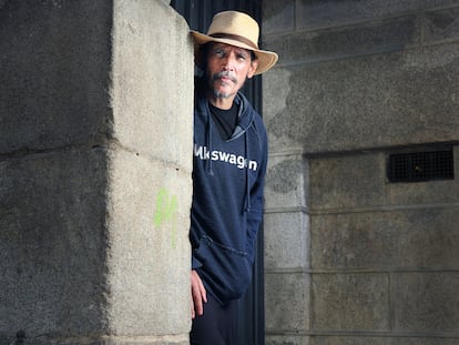 El actor, director y productor teatral Sergio Peris-Mencheta, en el centro de Madrid.