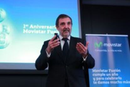 Luis Miguel Gilpérez, presidente de Telefónica España.