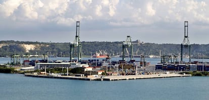 Zona de desarrollo especial en el puerto de Mariel, en Cuba.