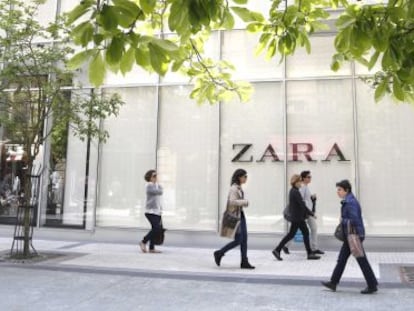 Exterior de la tienda de Zara en San Sebasti&aacute;n.