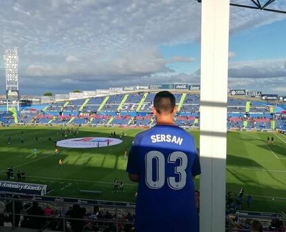 El 'tiktoker' del Getafe CF Sergio Sancho