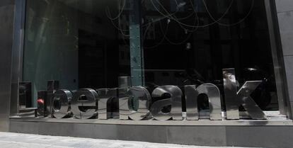 Sede de Liberbank en Madrid.